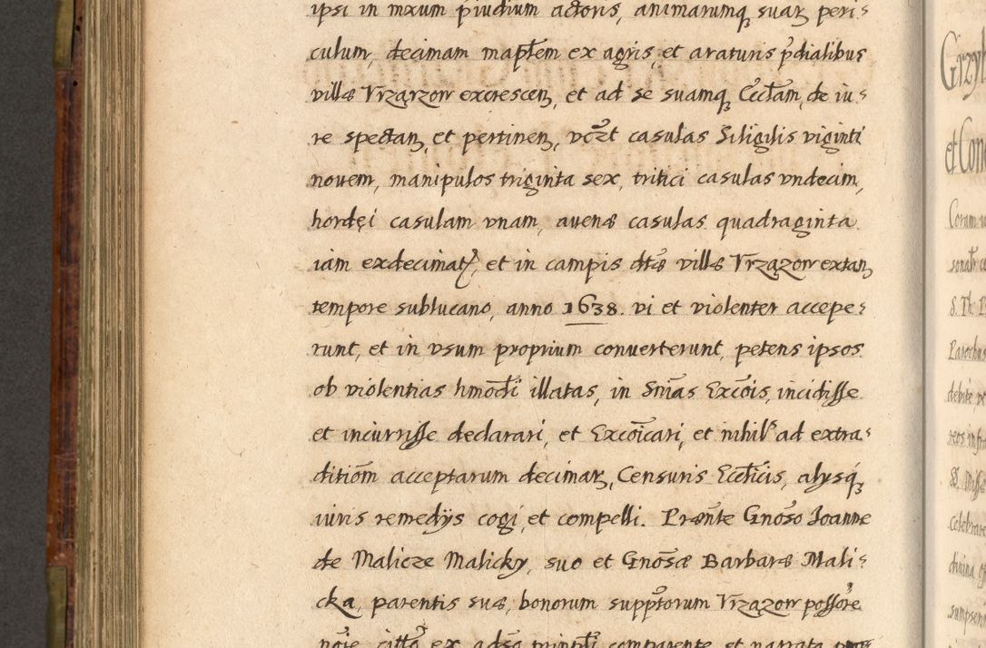 Zdjęcie nr 591 dla obiektu archiwalnego: Acta episcopalia R. D. Jacobi Zadzik, episcopi Cracoviensis et ducis Severiae annorum 1639 et 1640. Volumen II
