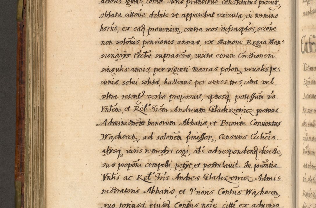 Zdjęcie nr 587 dla obiektu archiwalnego: Acta episcopalia R. D. Jacobi Zadzik, episcopi Cracoviensis et ducis Severiae annorum 1639 et 1640. Volumen II
