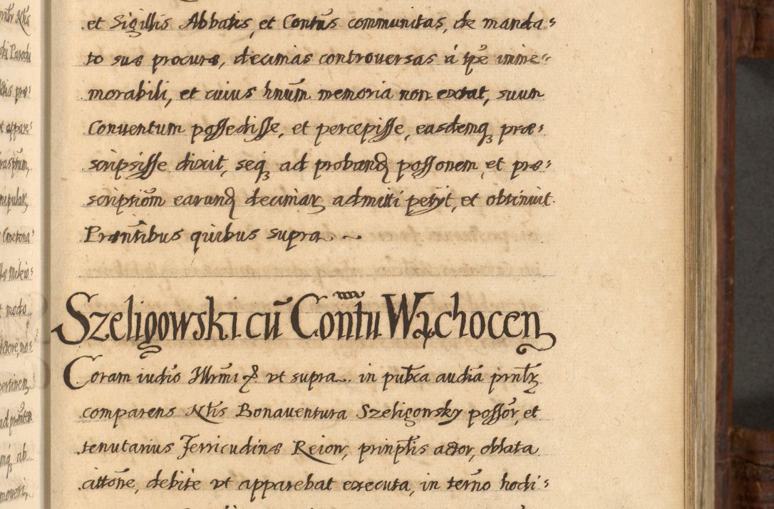Zdjęcie nr 582 dla obiektu archiwalnego: Acta episcopalia R. D. Jacobi Zadzik, episcopi Cracoviensis et ducis Severiae annorum 1639 et 1640. Volumen II