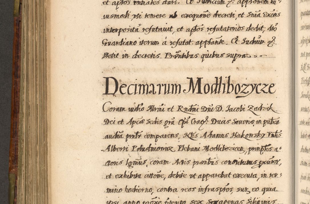 Zdjęcie nr 579 dla obiektu archiwalnego: Acta episcopalia R. D. Jacobi Zadzik, episcopi Cracoviensis et ducis Severiae annorum 1639 et 1640. Volumen II
