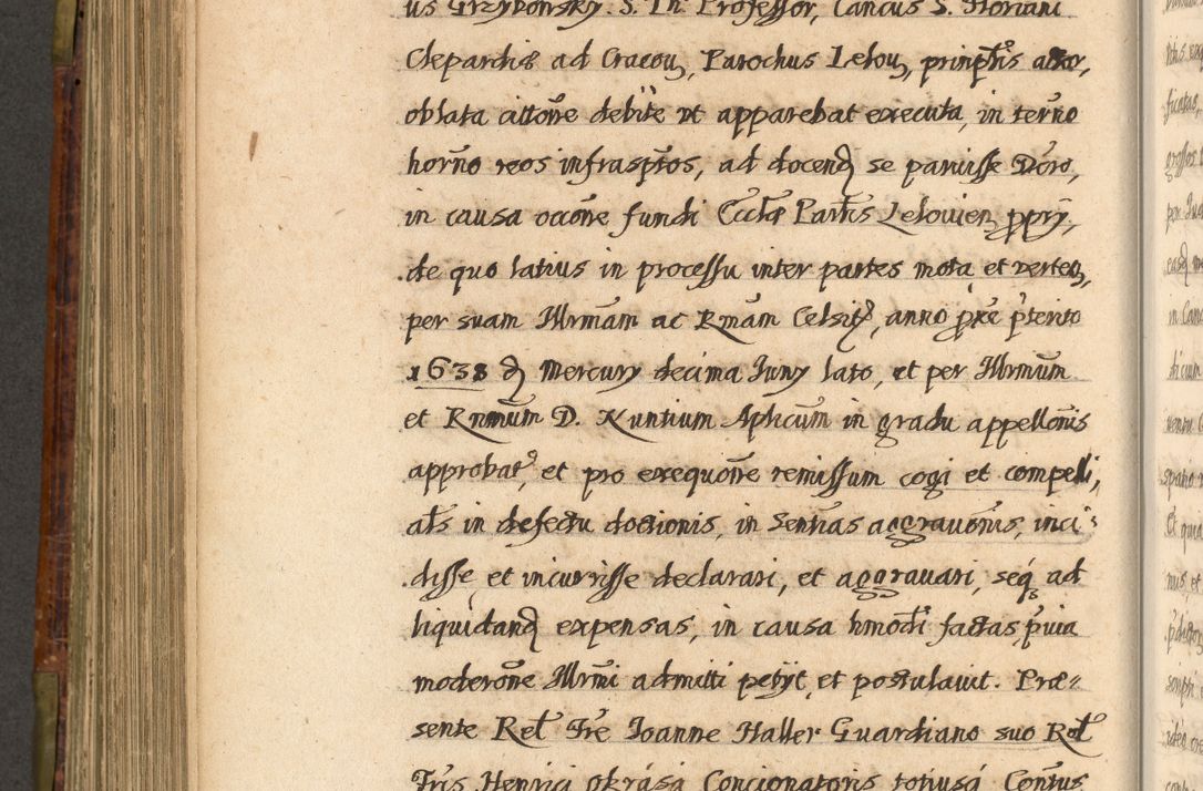 Zdjęcie nr 577 dla obiektu archiwalnego: Acta episcopalia R. D. Jacobi Zadzik, episcopi Cracoviensis et ducis Severiae annorum 1639 et 1640. Volumen II
