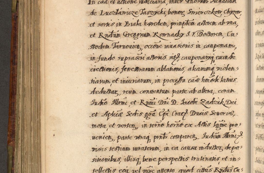 Zdjęcie nr 575 dla obiektu archiwalnego: Acta episcopalia R. D. Jacobi Zadzik, episcopi Cracoviensis et ducis Severiae annorum 1639 et 1640. Volumen II