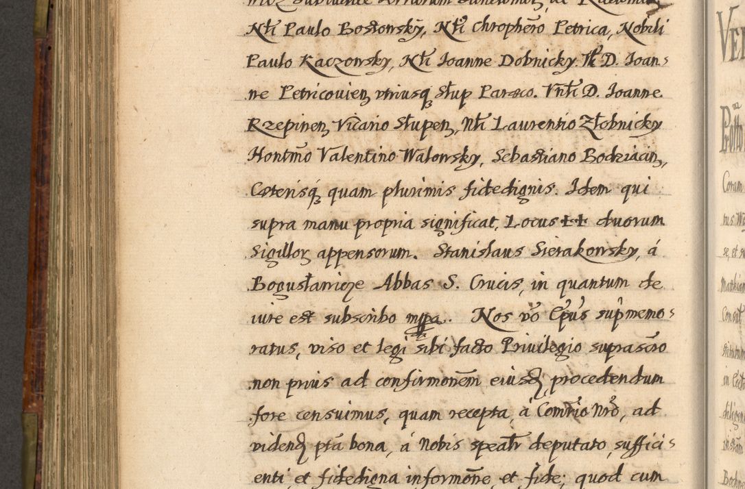 Zdjęcie nr 571 dla obiektu archiwalnego: Acta episcopalia R. D. Jacobi Zadzik, episcopi Cracoviensis et ducis Severiae annorum 1639 et 1640. Volumen II