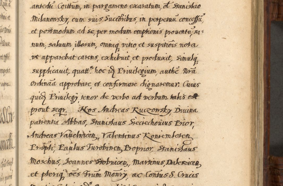 Zdjęcie nr 568 dla obiektu archiwalnego: Acta episcopalia R. D. Jacobi Zadzik, episcopi Cracoviensis et ducis Severiae annorum 1639 et 1640. Volumen II
