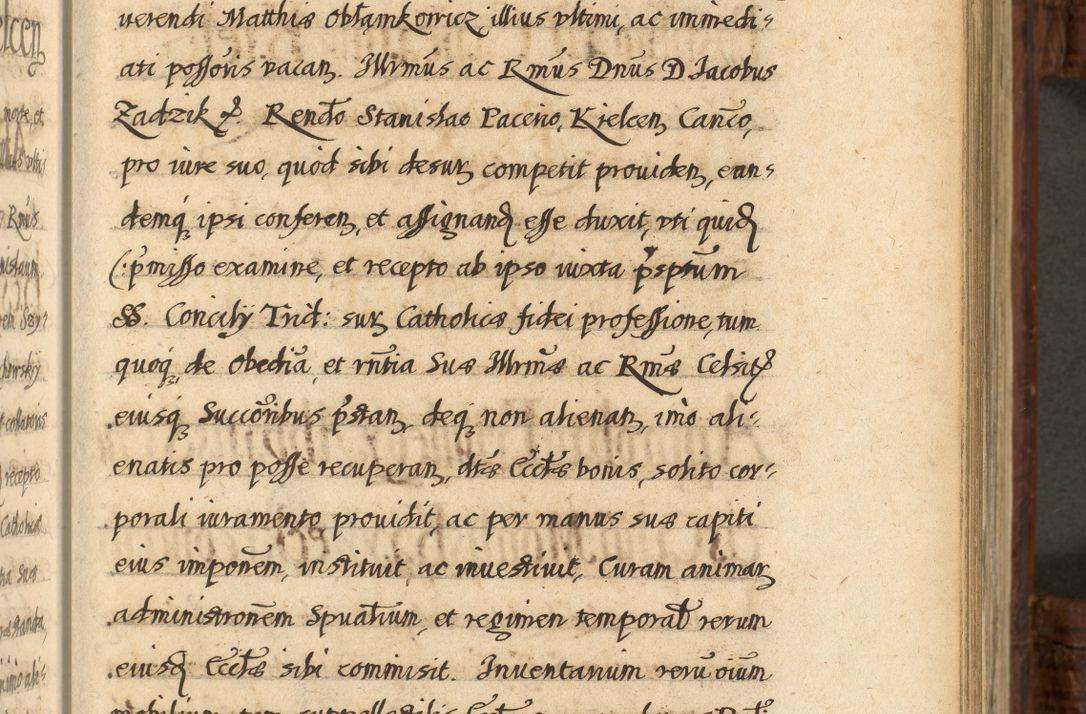 Zdjęcie nr 566 dla obiektu archiwalnego: Acta episcopalia R. D. Jacobi Zadzik, episcopi Cracoviensis et ducis Severiae annorum 1639 et 1640. Volumen II