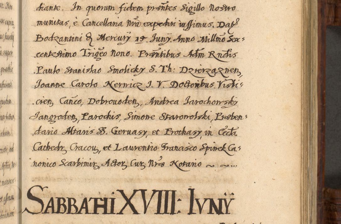 Zdjęcie nr 562 dla obiektu archiwalnego: Acta episcopalia R. D. Jacobi Zadzik, episcopi Cracoviensis et ducis Severiae annorum 1639 et 1640. Volumen II