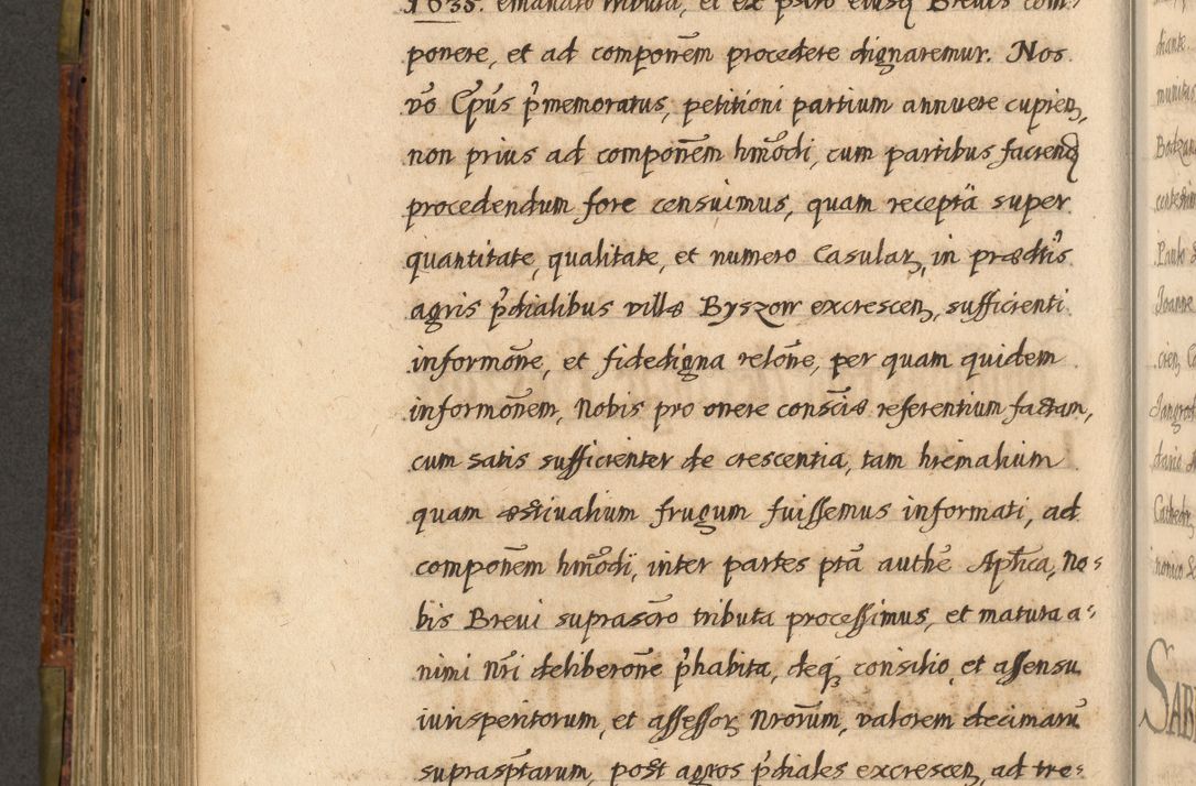 Zdjęcie nr 561 dla obiektu archiwalnego: Acta episcopalia R. D. Jacobi Zadzik, episcopi Cracoviensis et ducis Severiae annorum 1639 et 1640. Volumen II