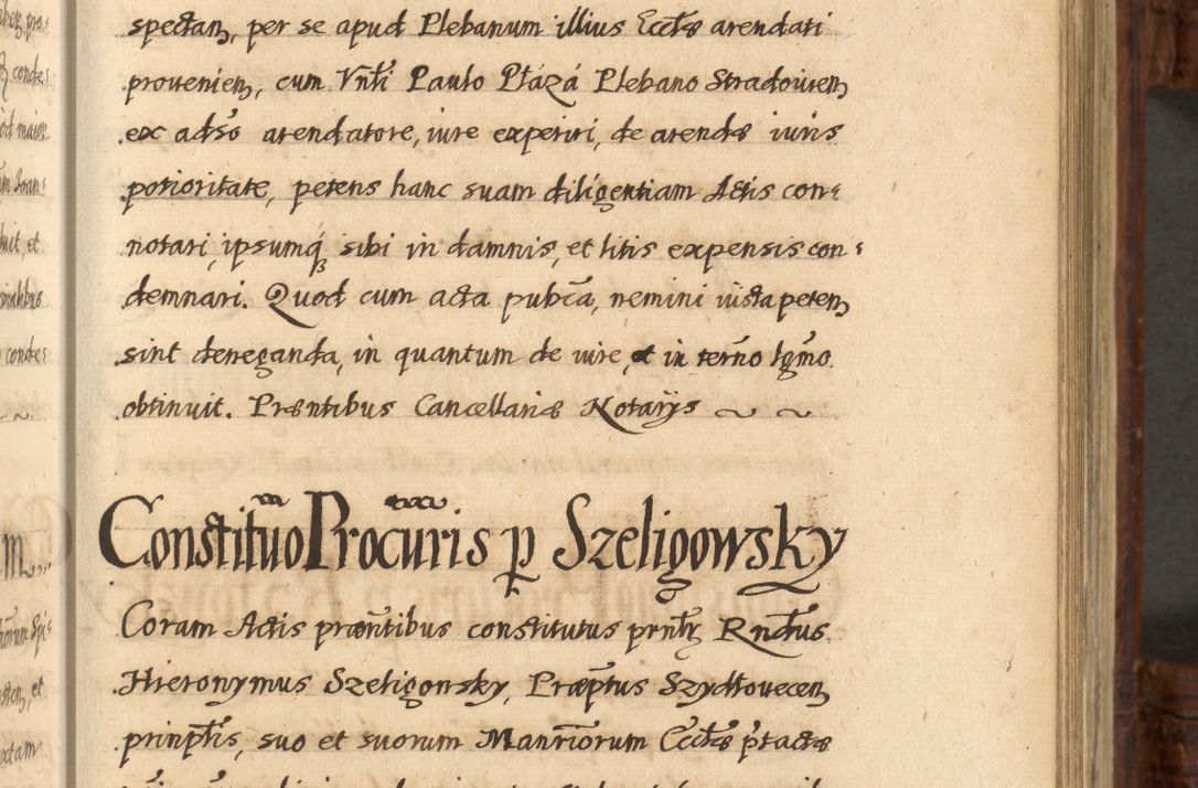 Zdjęcie nr 558 dla obiektu archiwalnego: Acta episcopalia R. D. Jacobi Zadzik, episcopi Cracoviensis et ducis Severiae annorum 1639 et 1640. Volumen II