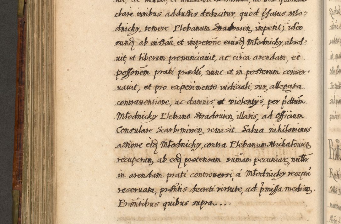 Zdjęcie nr 555 dla obiektu archiwalnego: Acta episcopalia R. D. Jacobi Zadzik, episcopi Cracoviensis et ducis Severiae annorum 1639 et 1640. Volumen II