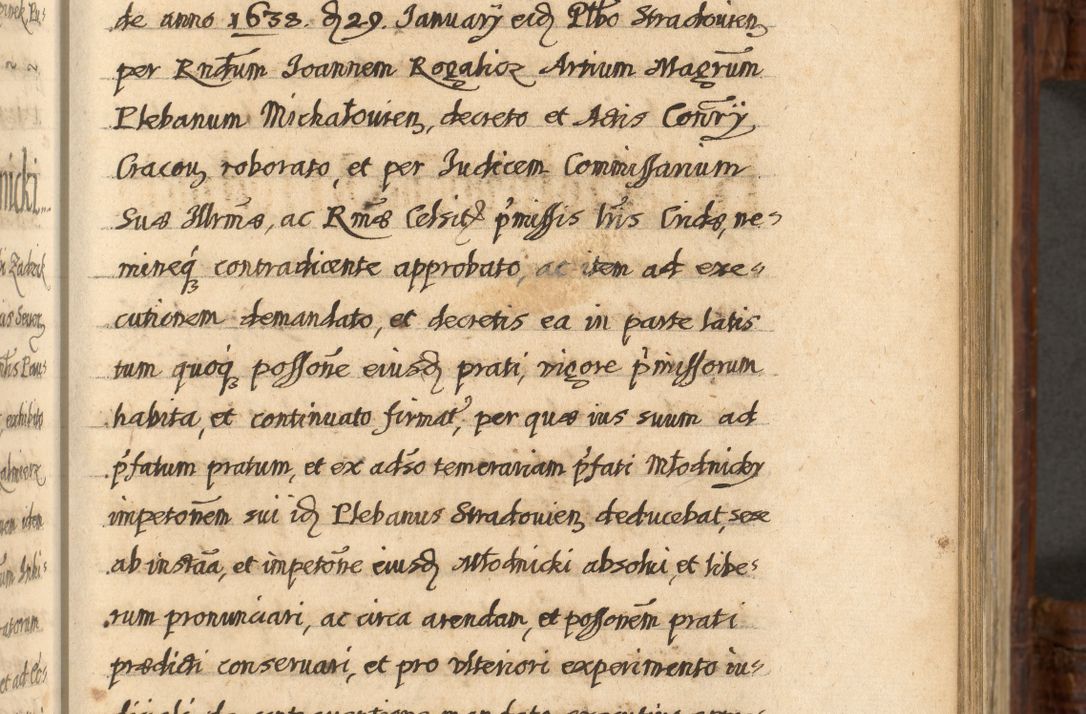 Zdjęcie nr 554 dla obiektu archiwalnego: Acta episcopalia R. D. Jacobi Zadzik, episcopi Cracoviensis et ducis Severiae annorum 1639 et 1640. Volumen II