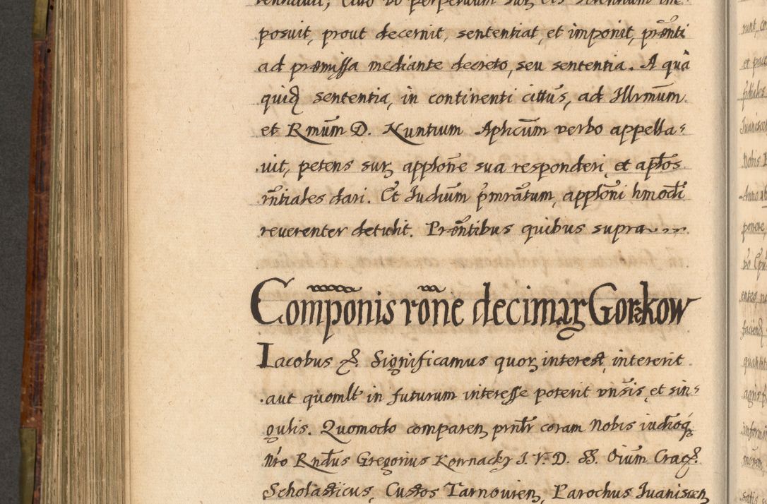 Zdjęcie nr 543 dla obiektu archiwalnego: Acta episcopalia R. D. Jacobi Zadzik, episcopi Cracoviensis et ducis Severiae annorum 1639 et 1640. Volumen II