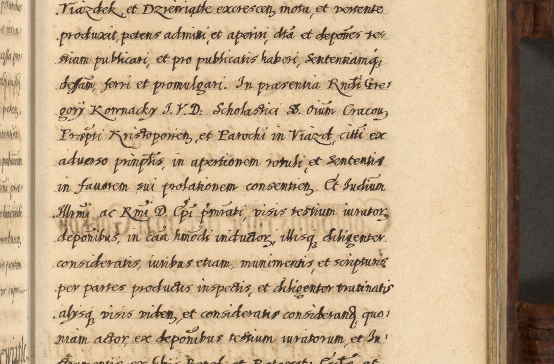 Zdjęcie nr 542 dla obiektu archiwalnego: Acta episcopalia R. D. Jacobi Zadzik, episcopi Cracoviensis et ducis Severiae annorum 1639 et 1640. Volumen II