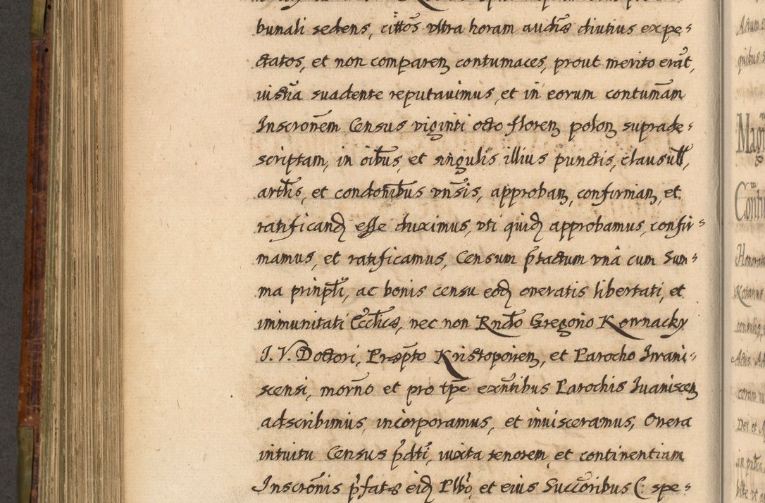 Zdjęcie nr 539 dla obiektu archiwalnego: Acta episcopalia R. D. Jacobi Zadzik, episcopi Cracoviensis et ducis Severiae annorum 1639 et 1640. Volumen II