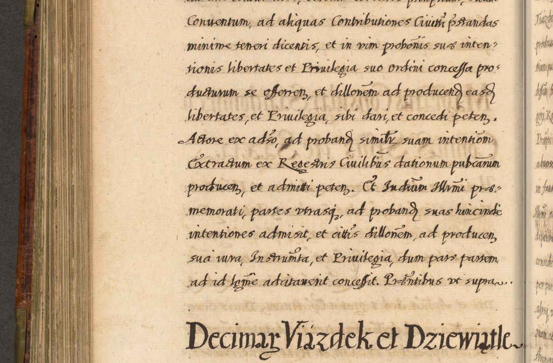 Zdjęcie nr 541 dla obiektu archiwalnego: Acta episcopalia R. D. Jacobi Zadzik, episcopi Cracoviensis et ducis Severiae annorum 1639 et 1640. Volumen II
