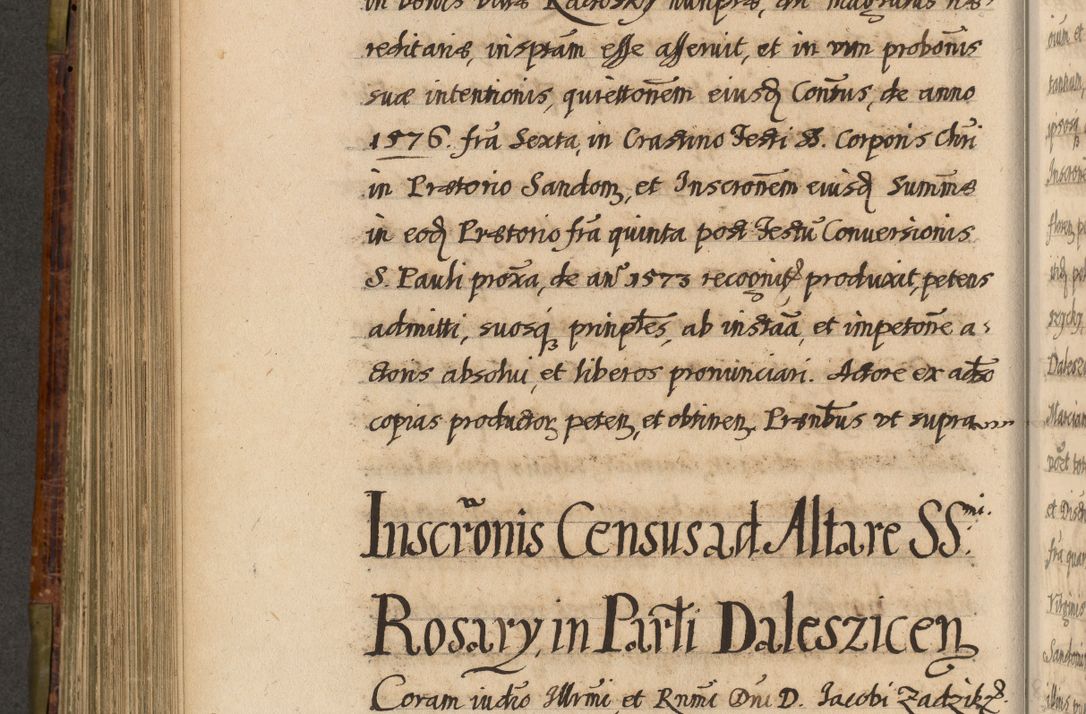 Zdjęcie nr 527 dla obiektu archiwalnego: Acta episcopalia R. D. Jacobi Zadzik, episcopi Cracoviensis et ducis Severiae annorum 1639 et 1640. Volumen II