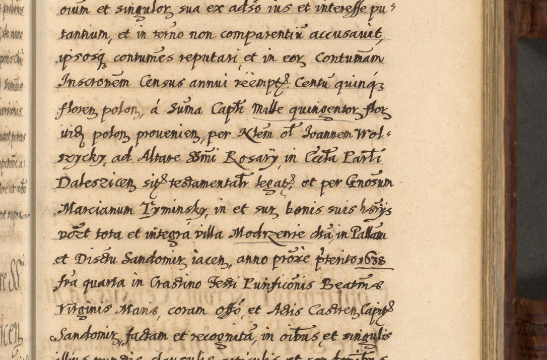 Zdjęcie nr 528 dla obiektu archiwalnego: Acta episcopalia R. D. Jacobi Zadzik, episcopi Cracoviensis et ducis Severiae annorum 1639 et 1640. Volumen II