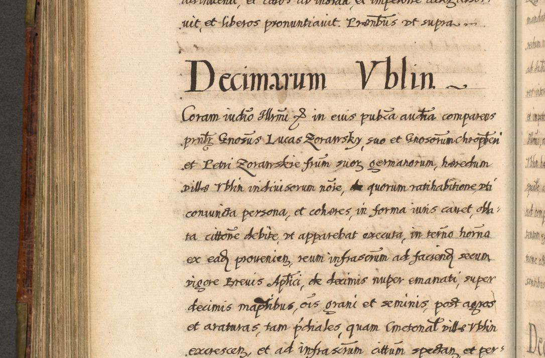 Zdjęcie nr 521 dla obiektu archiwalnego: Acta episcopalia R. D. Jacobi Zadzik, episcopi Cracoviensis et ducis Severiae annorum 1639 et 1640. Volumen II