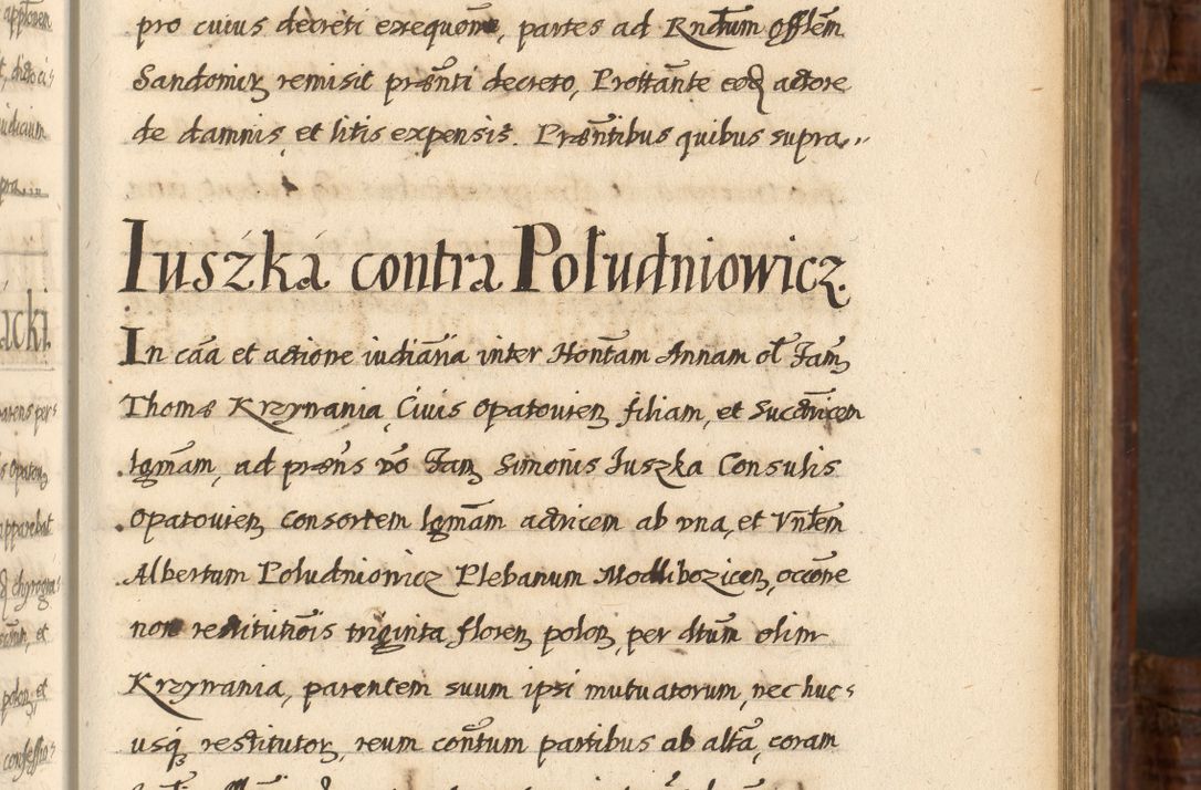 Zdjęcie nr 518 dla obiektu archiwalnego: Acta episcopalia R. D. Jacobi Zadzik, episcopi Cracoviensis et ducis Severiae annorum 1639 et 1640. Volumen II