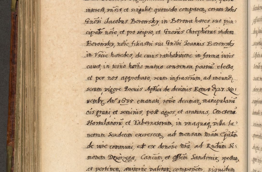 Zdjęcie nr 505 dla obiektu archiwalnego: Acta episcopalia R. D. Jacobi Zadzik, episcopi Cracoviensis et ducis Severiae annorum 1639 et 1640. Volumen II