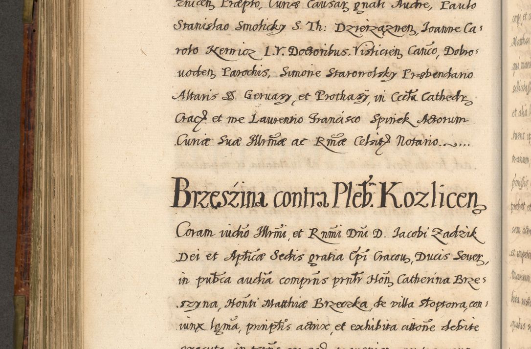 Zdjęcie nr 501 dla obiektu archiwalnego: Acta episcopalia R. D. Jacobi Zadzik, episcopi Cracoviensis et ducis Severiae annorum 1639 et 1640. Volumen II