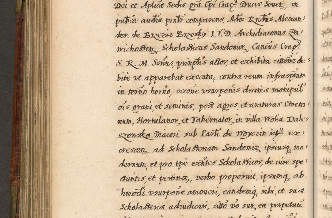 Zdjęcie nr 489 dla obiektu archiwalnego: Acta episcopalia R. D. Jacobi Zadzik, episcopi Cracoviensis et ducis Severiae annorum 1639 et 1640. Volumen II