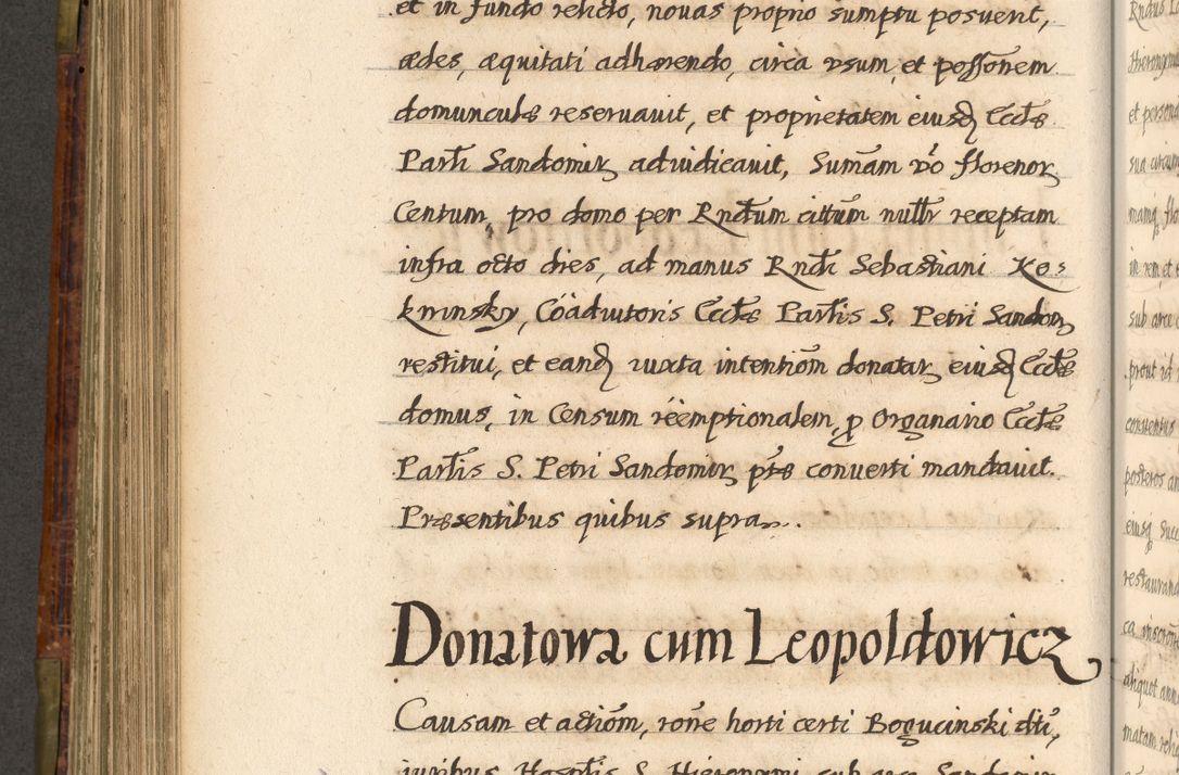 Zdjęcie nr 487 dla obiektu archiwalnego: Acta episcopalia R. D. Jacobi Zadzik, episcopi Cracoviensis et ducis Severiae annorum 1639 et 1640. Volumen II