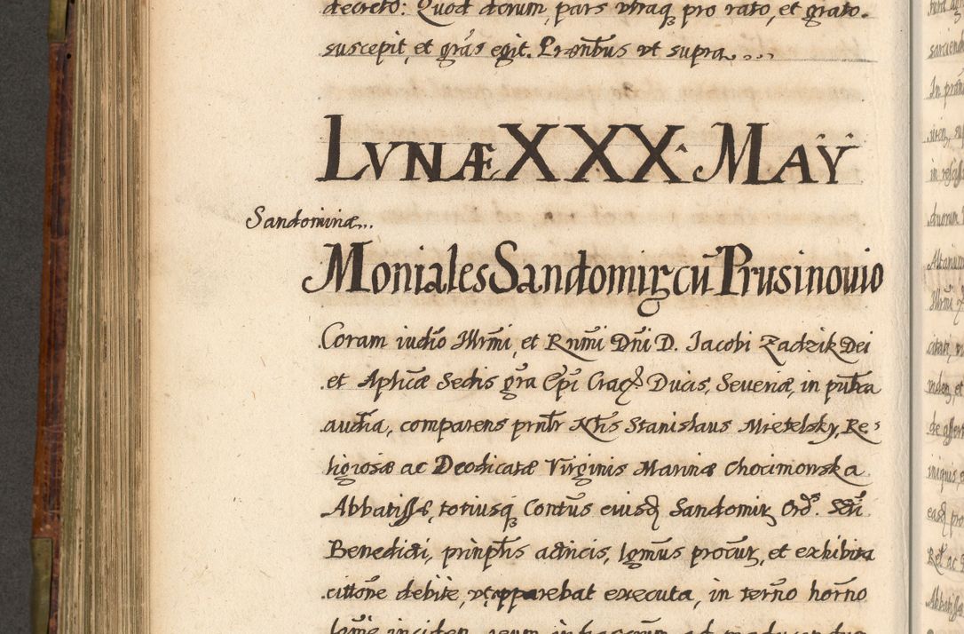 Zdjęcie nr 483 dla obiektu archiwalnego: Acta episcopalia R. D. Jacobi Zadzik, episcopi Cracoviensis et ducis Severiae annorum 1639 et 1640. Volumen II