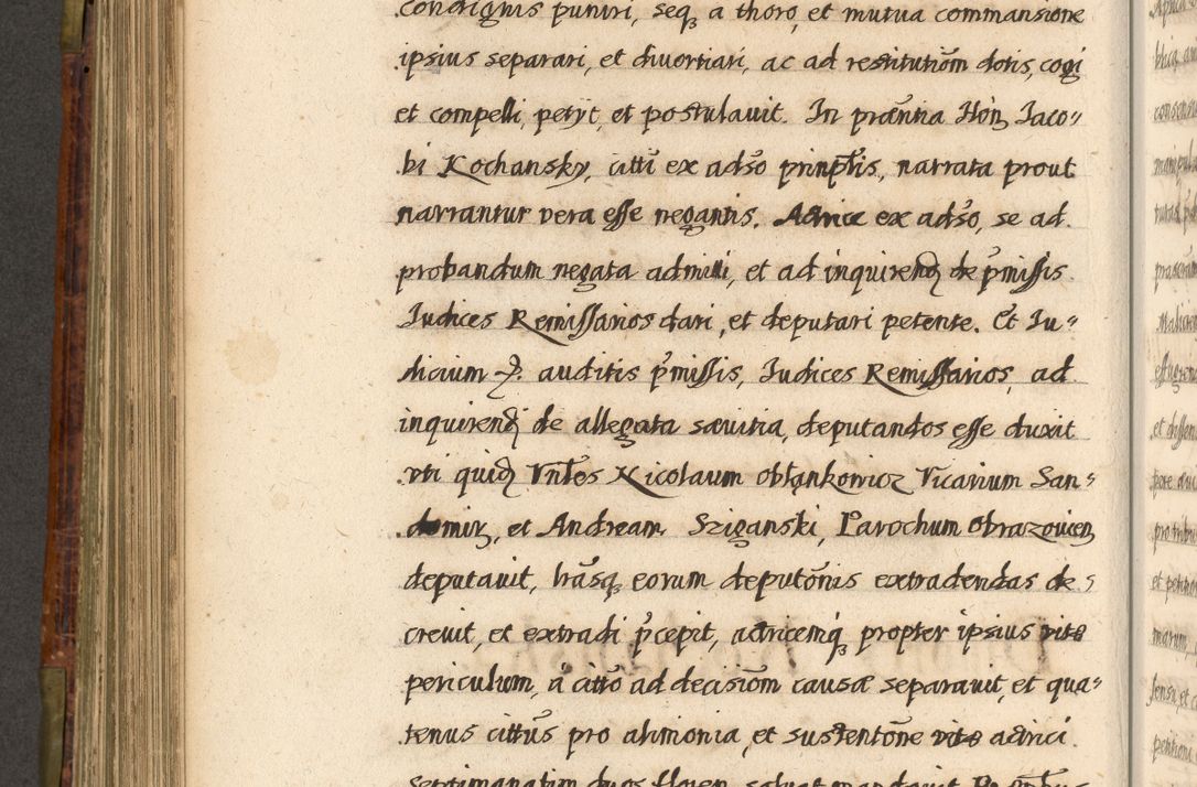 Zdjęcie nr 481 dla obiektu archiwalnego: Acta episcopalia R. D. Jacobi Zadzik, episcopi Cracoviensis et ducis Severiae annorum 1639 et 1640. Volumen II