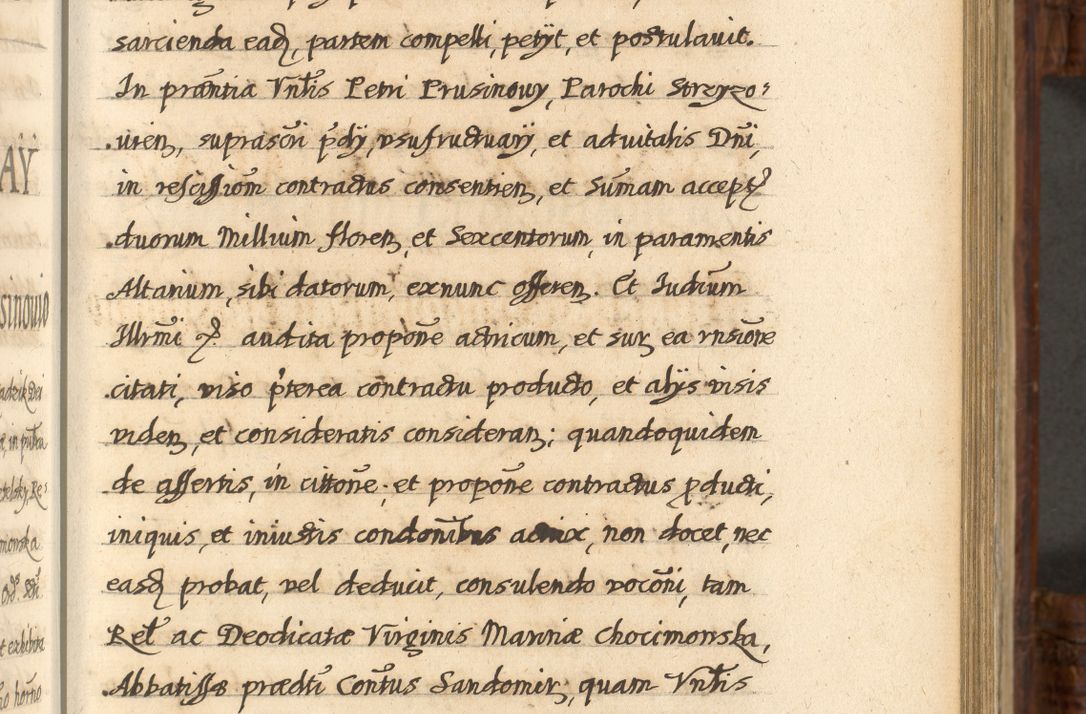 Zdjęcie nr 484 dla obiektu archiwalnego: Acta episcopalia R. D. Jacobi Zadzik, episcopi Cracoviensis et ducis Severiae annorum 1639 et 1640. Volumen II
