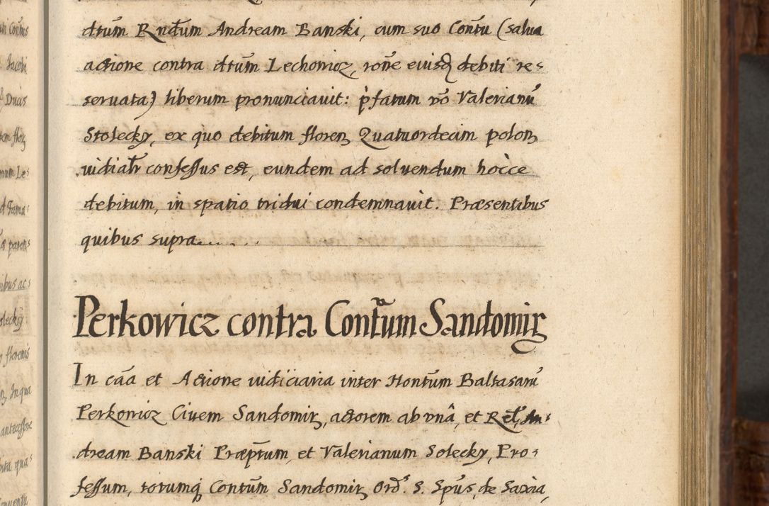 Zdjęcie nr 478 dla obiektu archiwalnego: Acta episcopalia R. D. Jacobi Zadzik, episcopi Cracoviensis et ducis Severiae annorum 1639 et 1640. Volumen II