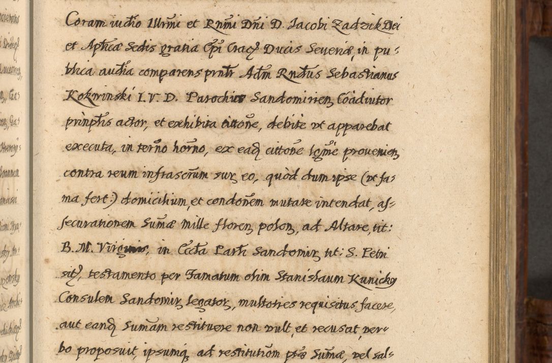 Zdjęcie nr 474 dla obiektu archiwalnego: Acta episcopalia R. D. Jacobi Zadzik, episcopi Cracoviensis et ducis Severiae annorum 1639 et 1640. Volumen II