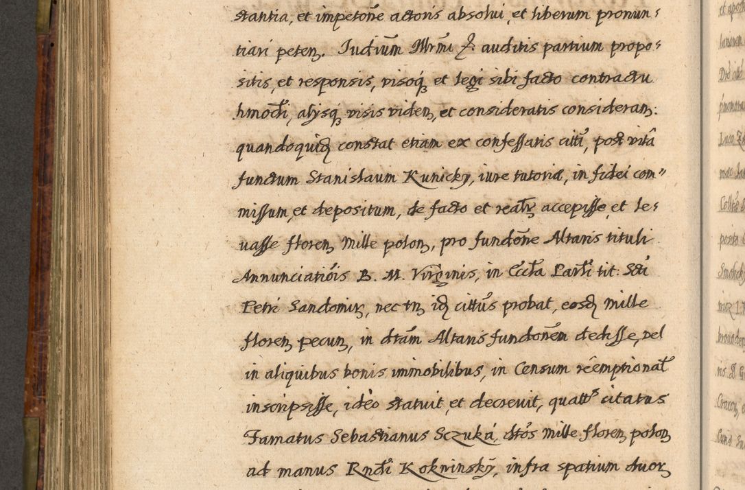 Zdjęcie nr 475 dla obiektu archiwalnego: Acta episcopalia R. D. Jacobi Zadzik, episcopi Cracoviensis et ducis Severiae annorum 1639 et 1640. Volumen II