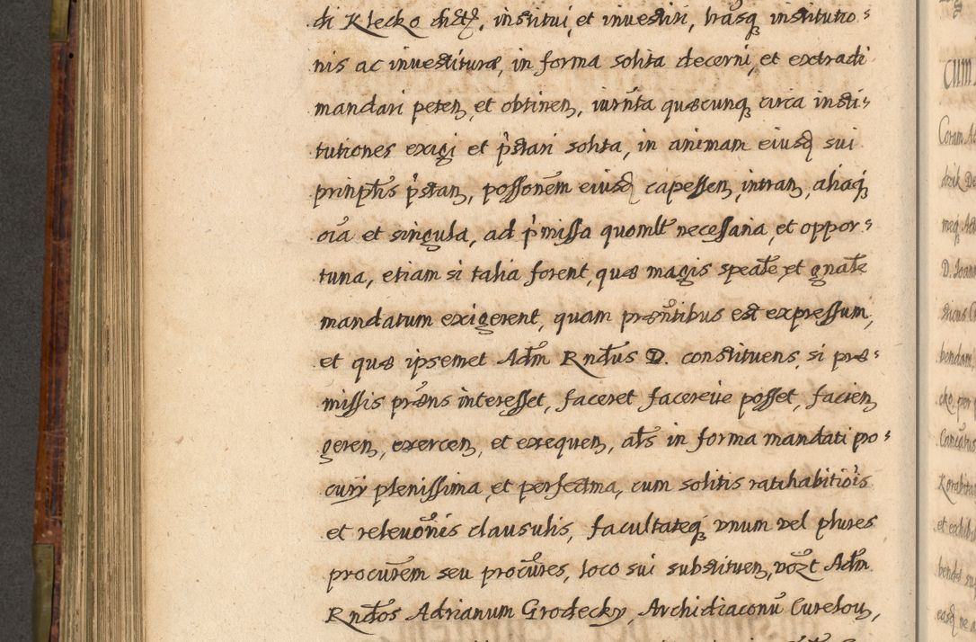 Zdjęcie nr 465 dla obiektu archiwalnego: Acta episcopalia R. D. Jacobi Zadzik, episcopi Cracoviensis et ducis Severiae annorum 1639 et 1640. Volumen II