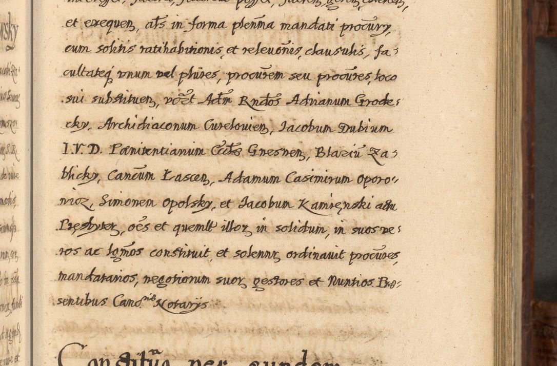 Zdjęcie nr 464 dla obiektu archiwalnego: Acta episcopalia R. D. Jacobi Zadzik, episcopi Cracoviensis et ducis Severiae annorum 1639 et 1640. Volumen II