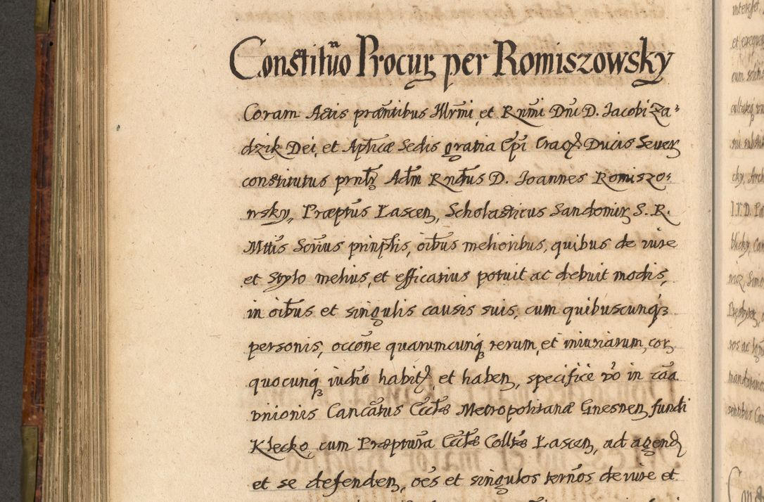 Zdjęcie nr 463 dla obiektu archiwalnego: Acta episcopalia R. D. Jacobi Zadzik, episcopi Cracoviensis et ducis Severiae annorum 1639 et 1640. Volumen II