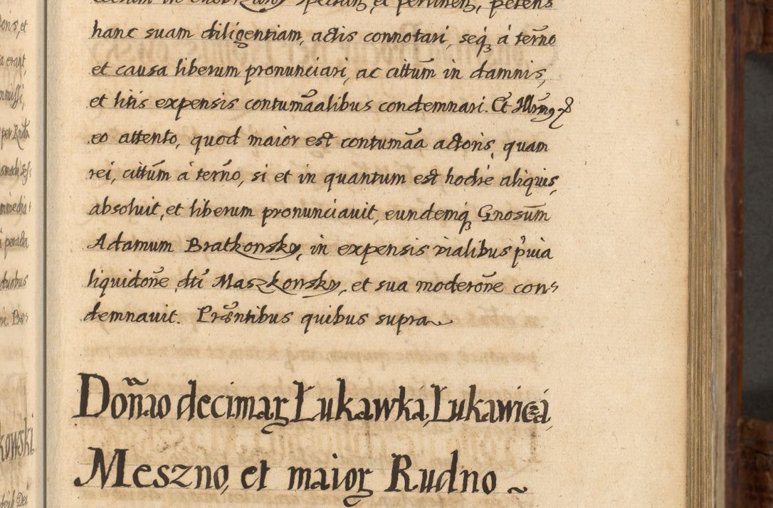 Zdjęcie nr 462 dla obiektu archiwalnego: Acta episcopalia R. D. Jacobi Zadzik, episcopi Cracoviensis et ducis Severiae annorum 1639 et 1640. Volumen II