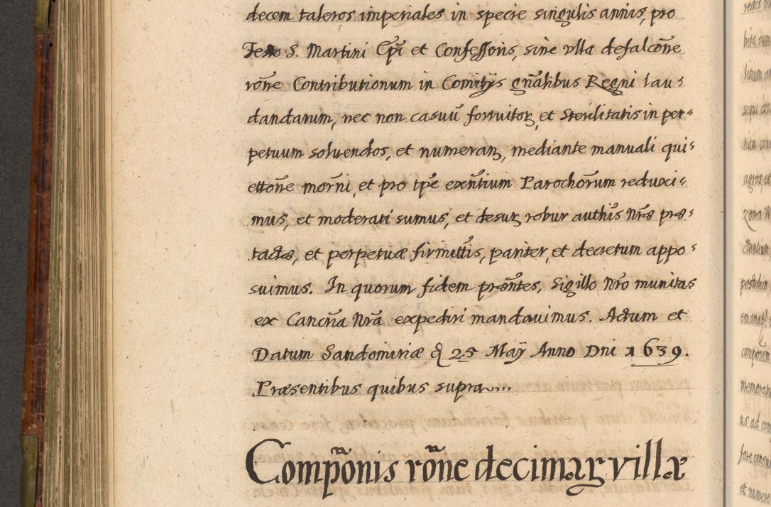 Zdjęcie nr 455 dla obiektu archiwalnego: Acta episcopalia R. D. Jacobi Zadzik, episcopi Cracoviensis et ducis Severiae annorum 1639 et 1640. Volumen II