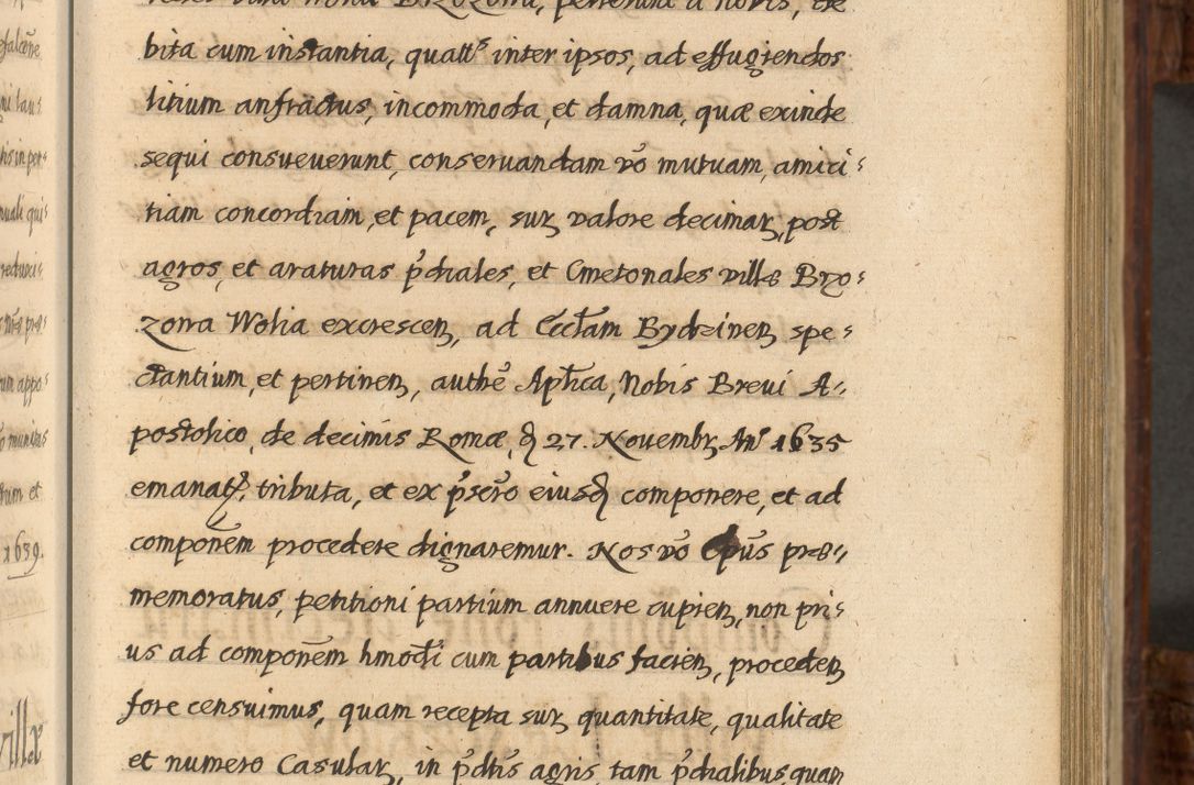 Zdjęcie nr 456 dla obiektu archiwalnego: Acta episcopalia R. D. Jacobi Zadzik, episcopi Cracoviensis et ducis Severiae annorum 1639 et 1640. Volumen II