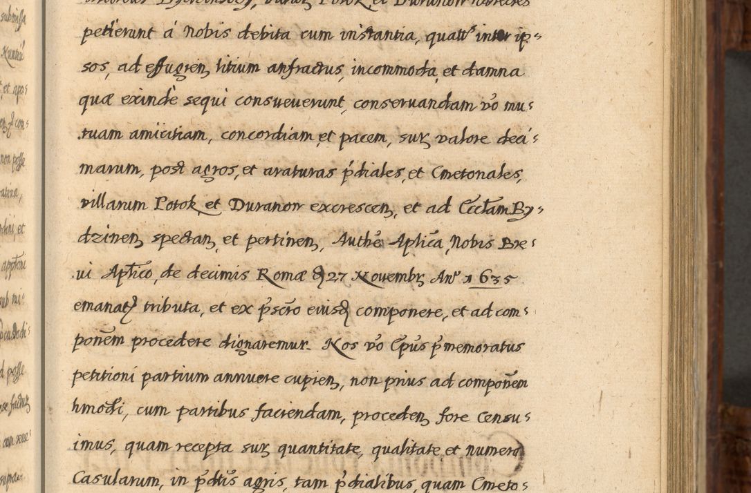 Zdjęcie nr 454 dla obiektu archiwalnego: Acta episcopalia R. D. Jacobi Zadzik, episcopi Cracoviensis et ducis Severiae annorum 1639 et 1640. Volumen II
