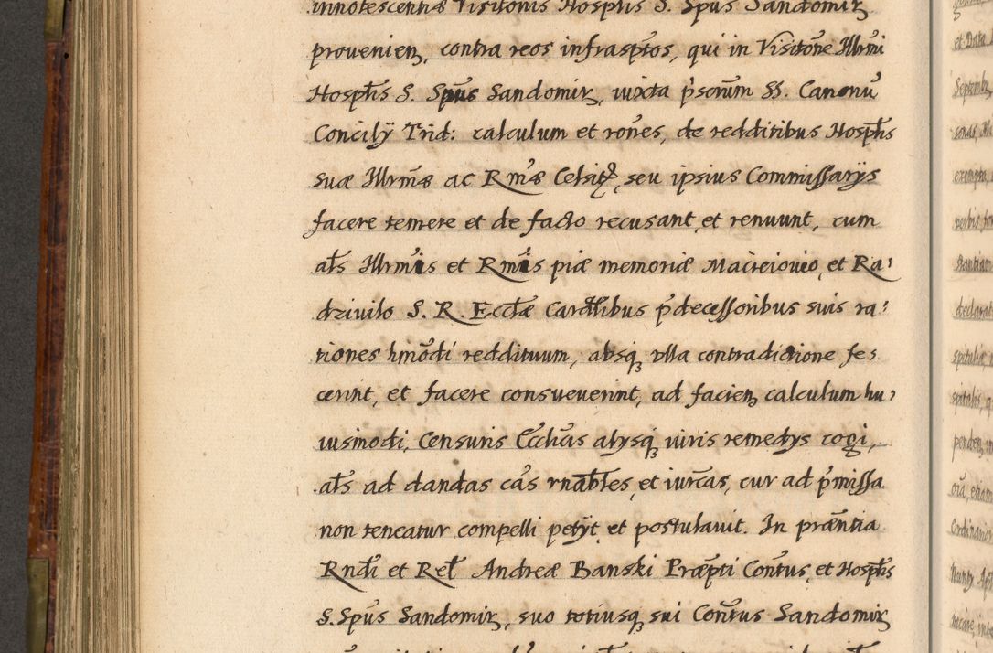 Zdjęcie nr 449 dla obiektu archiwalnego: Acta episcopalia R. D. Jacobi Zadzik, episcopi Cracoviensis et ducis Severiae annorum 1639 et 1640. Volumen II