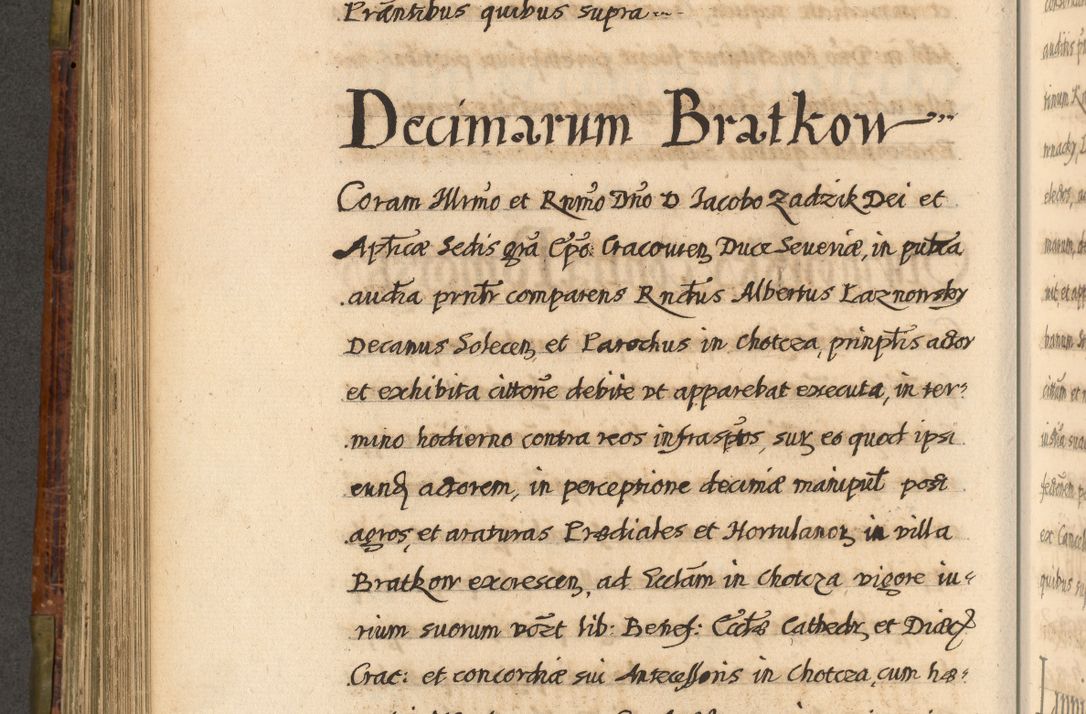 Zdjęcie nr 445 dla obiektu archiwalnego: Acta episcopalia R. D. Jacobi Zadzik, episcopi Cracoviensis et ducis Severiae annorum 1639 et 1640. Volumen II