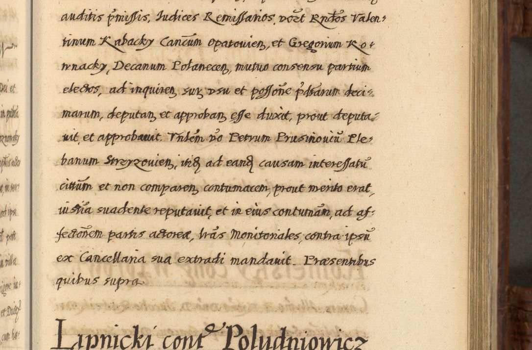 Zdjęcie nr 446 dla obiektu archiwalnego: Acta episcopalia R. D. Jacobi Zadzik, episcopi Cracoviensis et ducis Severiae annorum 1639 et 1640. Volumen II