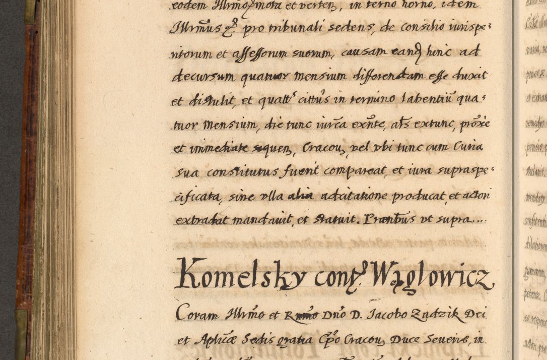 Zdjęcie nr 447 dla obiektu archiwalnego: Acta episcopalia R. D. Jacobi Zadzik, episcopi Cracoviensis et ducis Severiae annorum 1639 et 1640. Volumen II