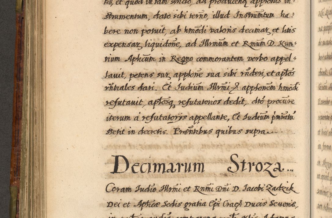 Zdjęcie nr 435 dla obiektu archiwalnego: Acta episcopalia R. D. Jacobi Zadzik, episcopi Cracoviensis et ducis Severiae annorum 1639 et 1640. Volumen II