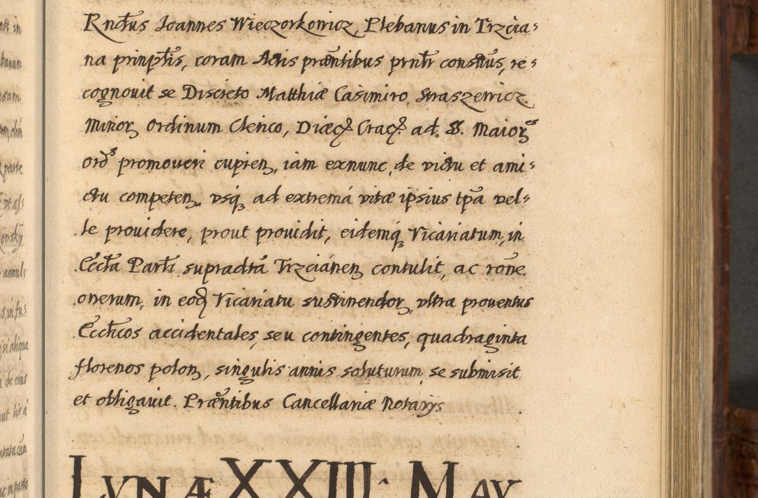 Zdjęcie nr 430 dla obiektu archiwalnego: Acta episcopalia R. D. Jacobi Zadzik, episcopi Cracoviensis et ducis Severiae annorum 1639 et 1640. Volumen II