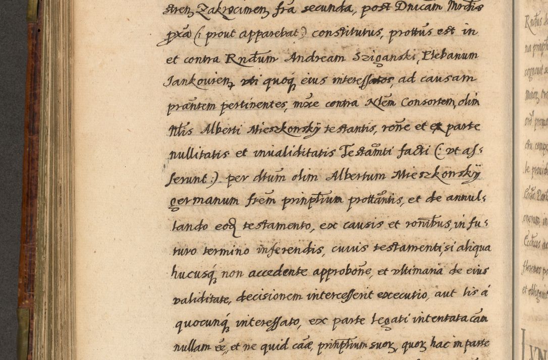 Zdjęcie nr 429 dla obiektu archiwalnego: Acta episcopalia R. D. Jacobi Zadzik, episcopi Cracoviensis et ducis Severiae annorum 1639 et 1640. Volumen II