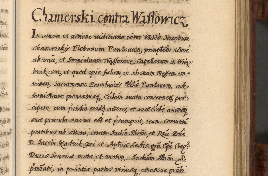 Zdjęcie nr 426 dla obiektu archiwalnego: Acta episcopalia R. D. Jacobi Zadzik, episcopi Cracoviensis et ducis Severiae annorum 1639 et 1640. Volumen II