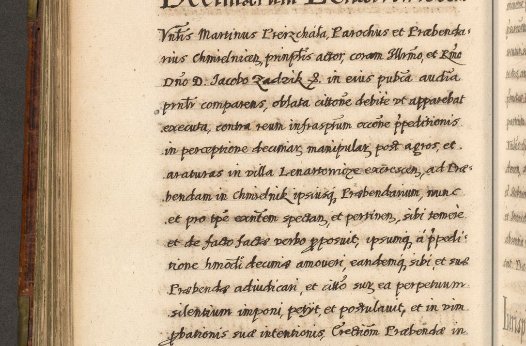 Zdjęcie nr 423 dla obiektu archiwalnego: Acta episcopalia R. D. Jacobi Zadzik, episcopi Cracoviensis et ducis Severiae annorum 1639 et 1640. Volumen II