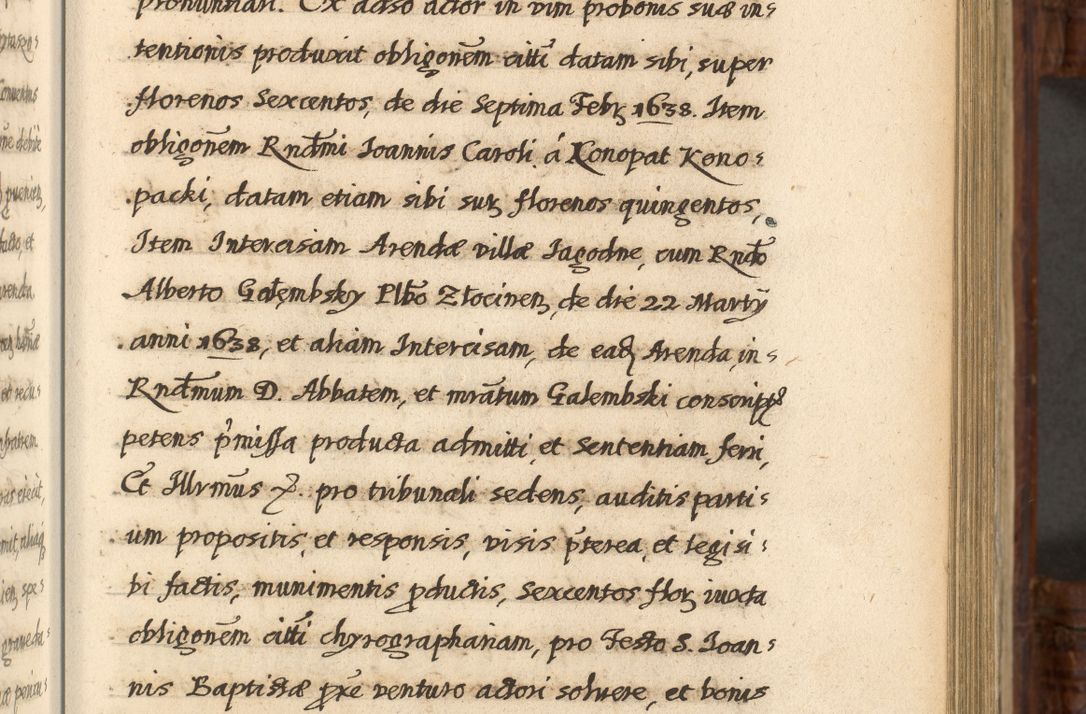 Zdjęcie nr 422 dla obiektu archiwalnego: Acta episcopalia R. D. Jacobi Zadzik, episcopi Cracoviensis et ducis Severiae annorum 1639 et 1640. Volumen II