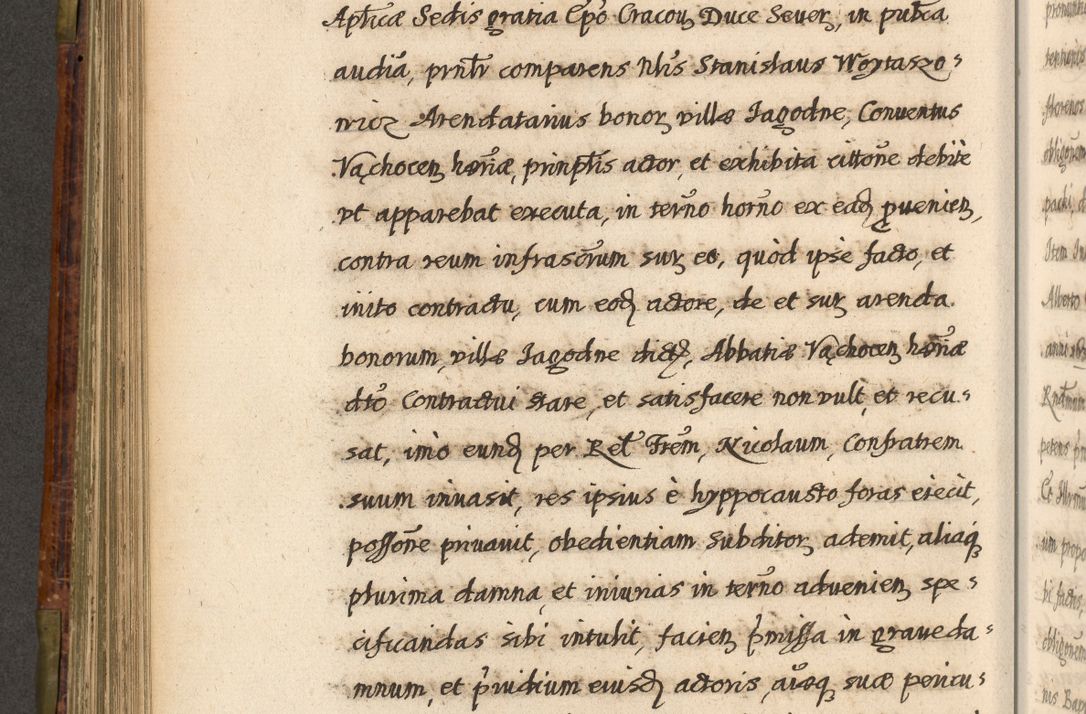 Zdjęcie nr 421 dla obiektu archiwalnego: Acta episcopalia R. D. Jacobi Zadzik, episcopi Cracoviensis et ducis Severiae annorum 1639 et 1640. Volumen II